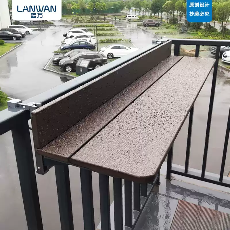 Ban Công Treo Bàn Gấp Ngoài Trời Treo Thanh Nhỏ Hiện Đại Ngoài Trời Đa Năng Nâng Gấp Bàn Dài