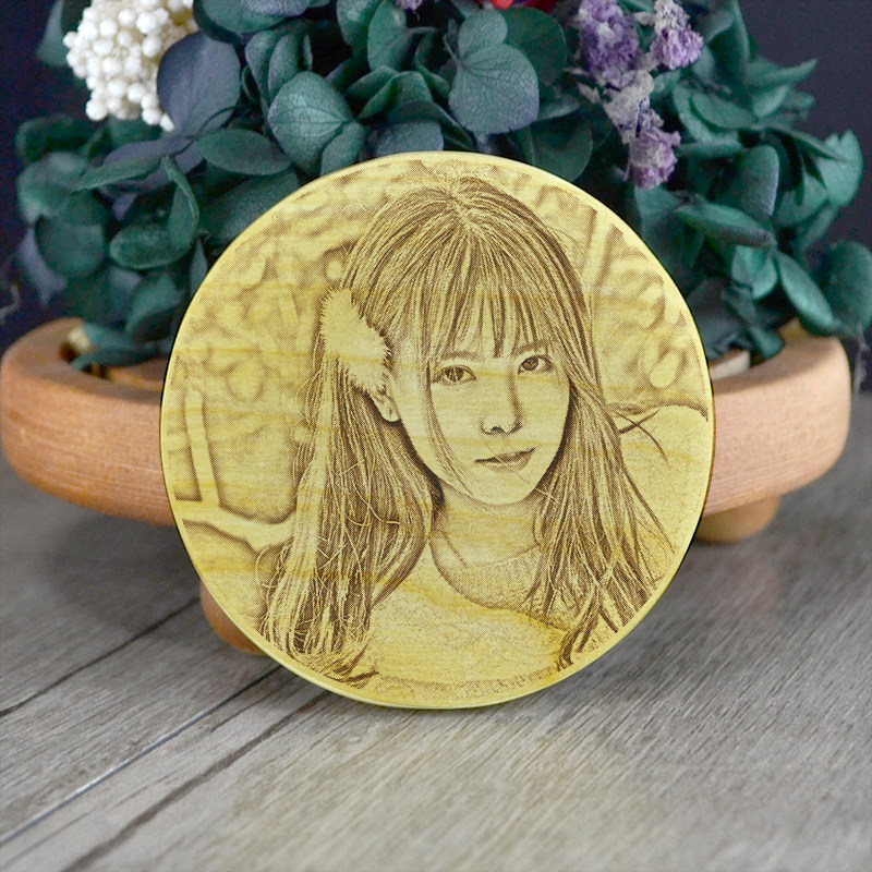 Retro mini mirror female portable makeup mirror antique pattern photo custom lettering makeup makeup mirror gift