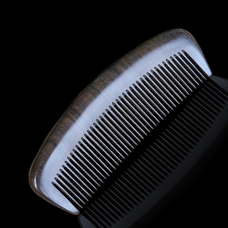 Yu Nuer Natural Shen Guibao Wooden Comb Whole Wood Thickened Large Wooden Handmade Comb Personalized Lettering Customization