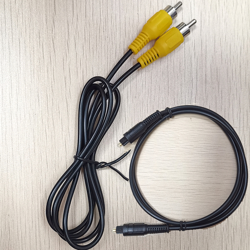 Speaker Power Amplifier Mixup Kaka Audio Line Digital Audio Sound Connected Wire Rod Coaxial Optical Fiber SPDIF