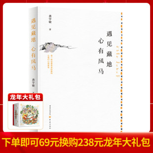 遇见藏地心有风马 让我们心如莲花文学 龚学敏著 嘶鸣 诗歌 雪一样迎面而来 官方正版