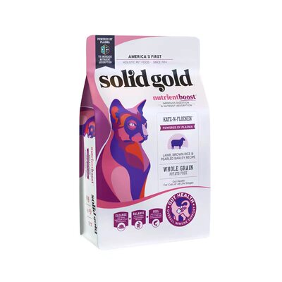 【临期】SOLIDGOLD金素力高免疫颗粒冻干双拼猫粮进口发腮4.98Kg