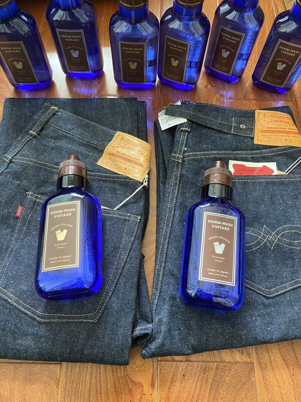 【Pants Matching Discount】Warehouse Warehouse Jeans-Specific Laundry Detergent, No Additives, Color Protection, Japan