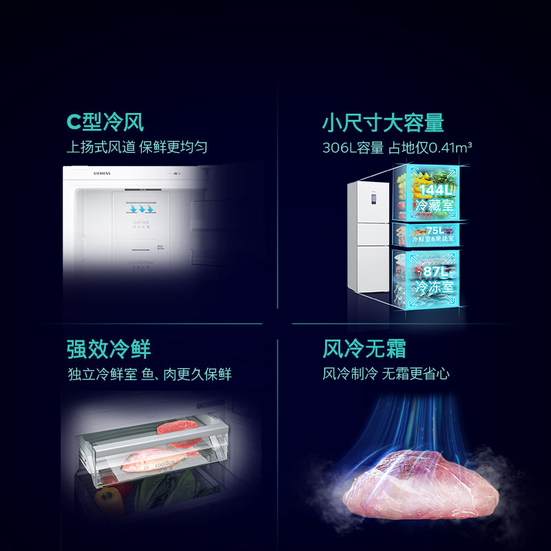 西门子KG32HA22EC冰箱图片