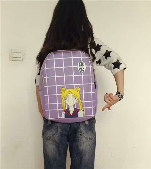 Hàn Quốc Harajuku ulzzang phim hoạt hình nước đá tháng trẻ con dễ thương cô gái xinh đẹp túi đeo vai chống trộm túi ba lô balo laptop nam