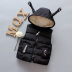 Đàn ông và phụ nữ 1-5 tuổi mùa thu đông xuống áo vest cotton 2 áo trẻ em cotton trùm đầu 3 trẻ em dày vest quan ao babi Áo ghi lê