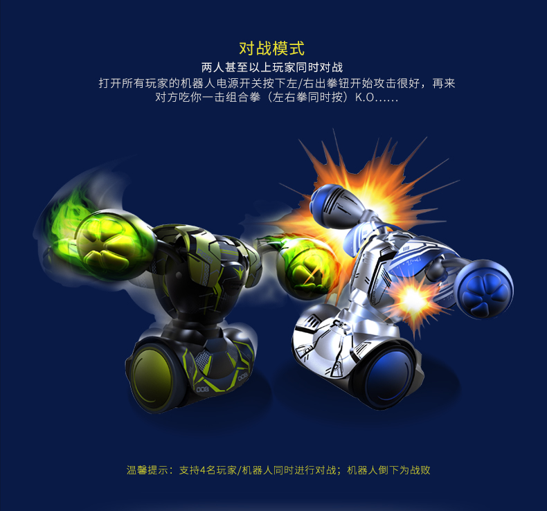 Silverlit Bạc Boxing Robot Trẻ Em Thông Minh Điều Khiển Từ Xa Chiến Đấu Bé Trai Đồ Chơi Kiosk xe đồ chơi trẻ em
