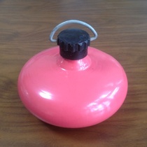 Old objects collection 60-70 s enamel hand-warming Kettle Brand New unused can be used as decoration display retro nostalgia