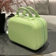 Портативная косметичка цвета парижского зеленого цвета с закругленными углами
