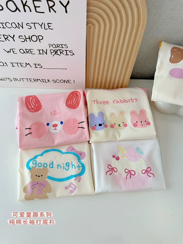 Детский хлопковый лонгслив для мальчиков, детские штаны, пижама, осенний, детская одежда