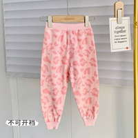 Розовый леопардовый принт 50 ученого хлопка хлопка хлопка хлопка