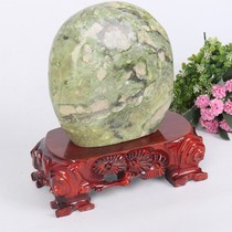 Handling clearance strange stone bracket solid wood stone wooden bracket Jade Wood carving ornaments flower bonsai base can be dug