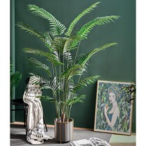 Simulation of Phoenix sunflower Sanwei Nordic style living room indoor floor large potted decorative bonsai ornaments fake green plants