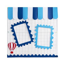 Theme kindergarten wall ins ocean sea breeze refreshing kindergarten area corner theme wall decoration young cultural environment Wall