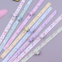 Good table friend * cartoon animal cute five-pointed star paper lucky star handmade origami star diy color paper wish