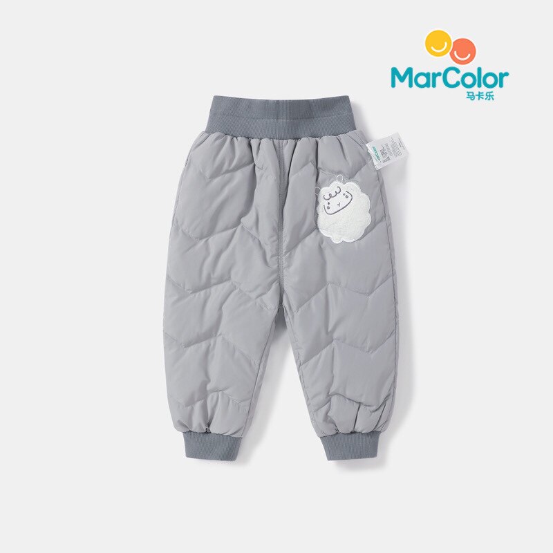 The same style of Makale children's down pants in the mall, boys' outerwear, baby thickening and warming, girls' winter cotton pants