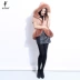 Purple Emperor Shaw Womens 2019 New Fox Fur Hat Phiên bản chồn lông cỏ Toàn bộ áo khoác ngắn chồn SD983 - Faux Fur Faux Fur