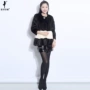 Purple Emperor Shaw Womens 2019 Cổ áo tròn mới Áo lông chồn Toàn bộ Áo khoác lông ngắn của mẹ SD1077 - Faux Fur áo khoác kaki lót lông nữ có mũ
