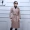 Tím hoàng đế 澜 của phụ nữ 2017 phù hợp với cổ áo cừu cắt fur coat eo slim áo dài YJR71225T3 áo dạ lông thỏ