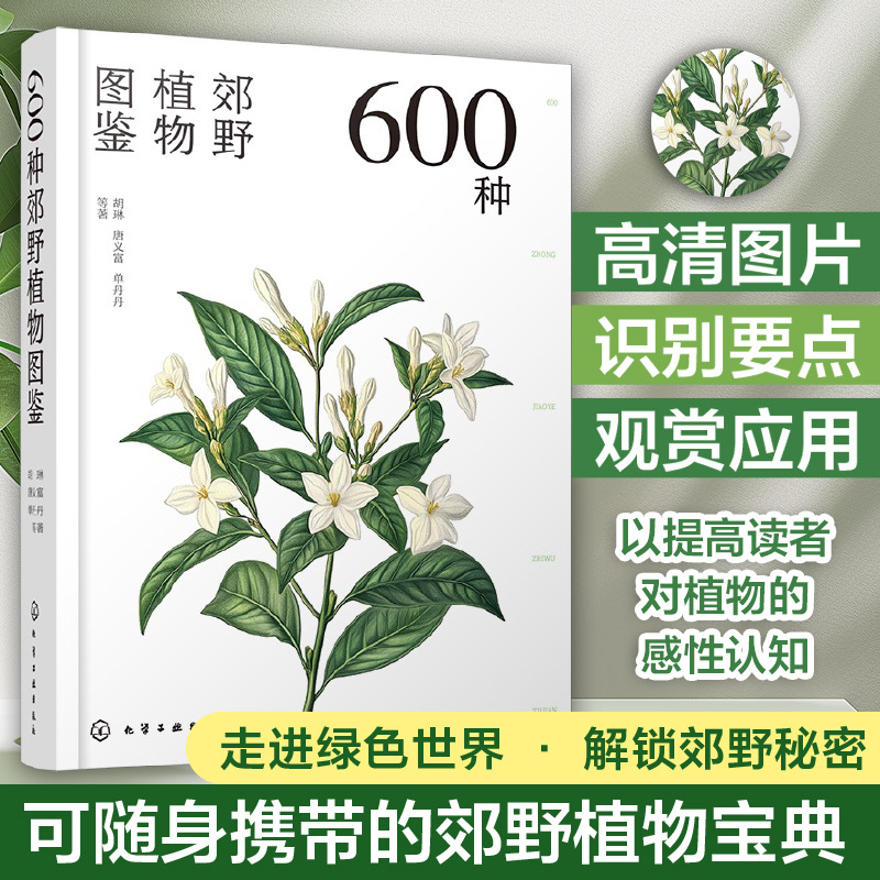 600 Species of Wild Plants Illustrated Guide: Identification Keys, Habitat, Growth Habits, Ornamental Uses, Real-Life Photos, Characteristics of Tree Shape, Branches, Leaves, Flowers, and Fruits, Reference for Garden and Landscape Plants, Wild Plant Identification for Tourism