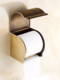 Antique bathroom tissue box, all-copper toilet paper box, punch-free toilet paper box, paper towel box, large roll paper box