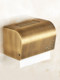 Antique bathroom tissue box, all-copper toilet paper box, punch-free toilet paper box, paper towel box, large roll paper box