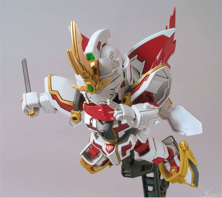 Bandai Gundam Lắp ráp mô hình HGBD BB Warrior Q Phiên bản Stalker Maker RX Red Zero Pill Toy - Gundam / Mech Model / Robot / Transformers