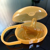 New product liquid super soft bear pacifier anti-colic silicone baby sleeping style baby play mouth