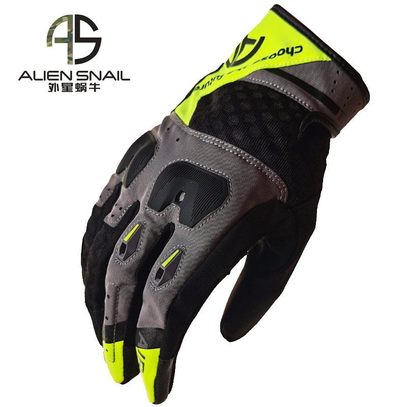 Alien Snail Glove Locomotive Locomotive Riding Touch Screen Rider glove anti-slip anti-fall Four Seasons breathable equipment T1