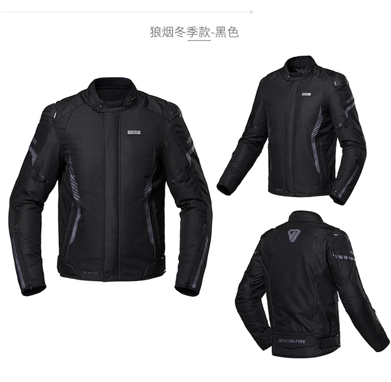 NERVE xe máy phù hợp với phù hợp với nam đầu máy nặng tập hợp quần áo chống rơi mùa nước ấm phù hợp với đua xe - Xe máy Rider thiết bị
