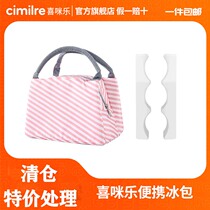 Back milk bag mommy bag multifunctional ice bag portable refrigerated breast milk storage refrigerator fresh bag work insulation