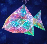 Призрачная тропическая рыба 30*высота 20*Ширина 10