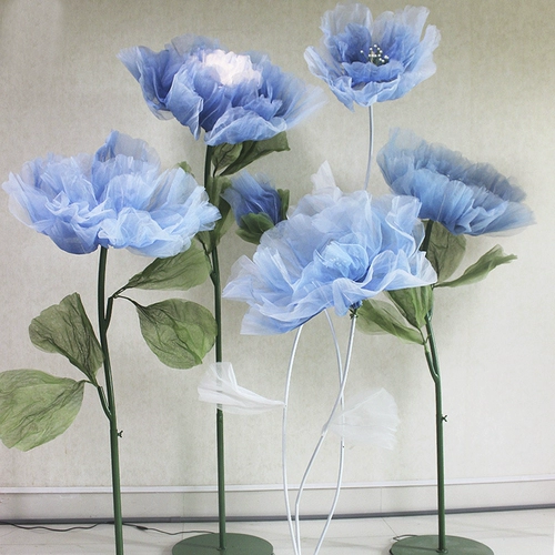 Новый свадебный реквизит, дорожные цветы, оформление свадебной сцены, декоративная цветочная марля, сетчатая цветочная машина, автоматическое открытие и закрытие, освещение.