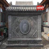 Shadow wall brick carving Chinese wall Antique relief Photo wall oncoming wall Ancient building green brick carving Support custom antique brick carving