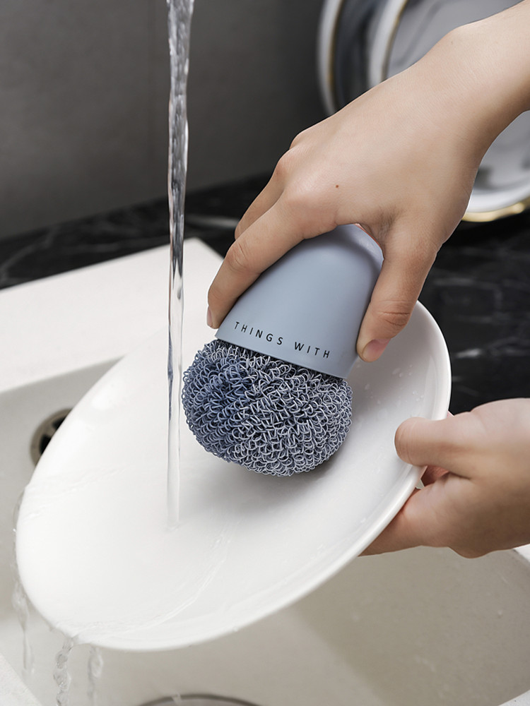 Lugu Chuan nano plant extract Non-stick pan brush Kitchen brush cleaning brush washing pot multi-purpose brush decontamination hundred cleaning brush