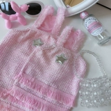 Bag Cat, платье на подтяжках Little Fragrance Barbie Pet, мальтийская весенняя одежда, жилет из йоркширского бишона