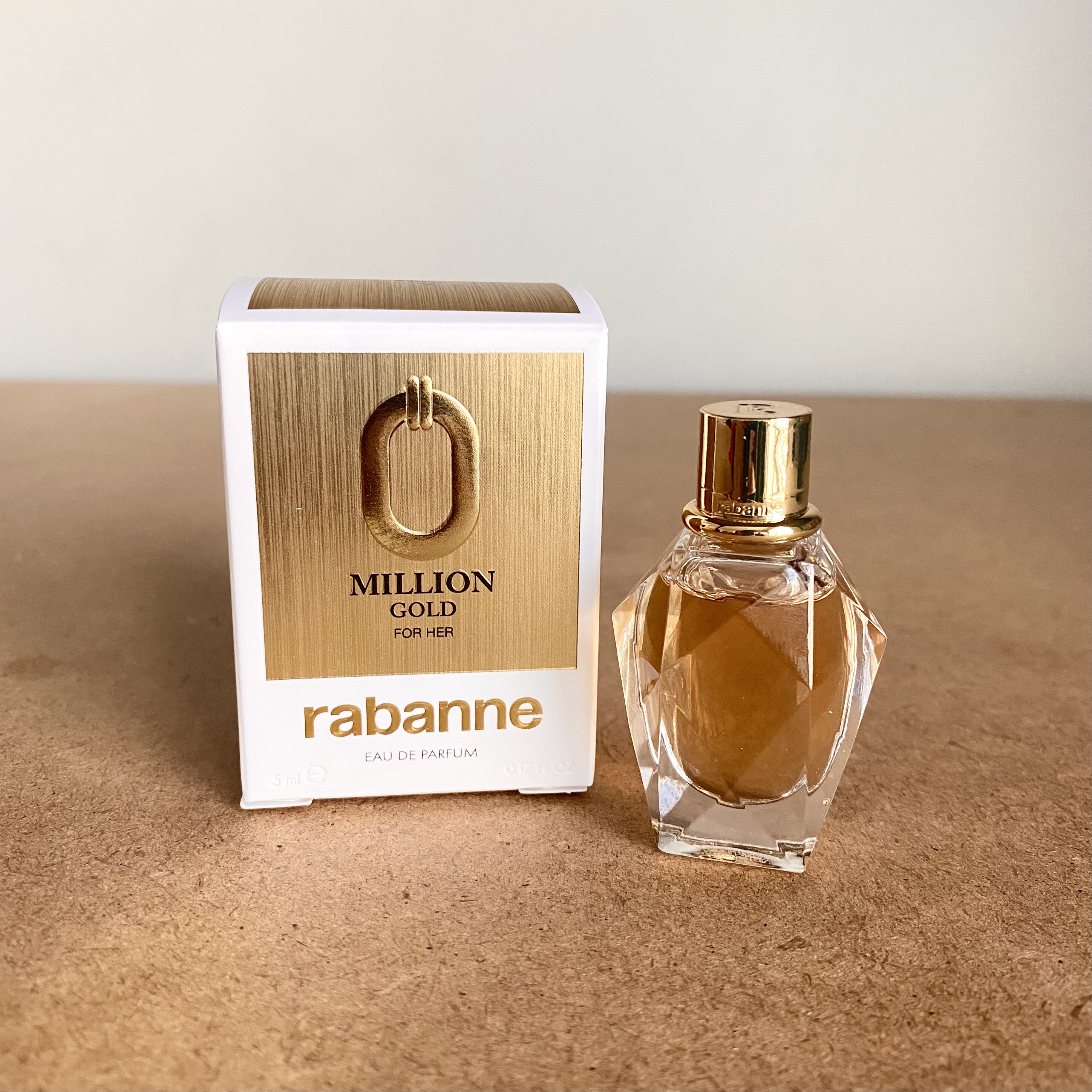 paco Rabanne帕高Million Gold百万黄金女士男士香水Q版5ml/1.5ml评价