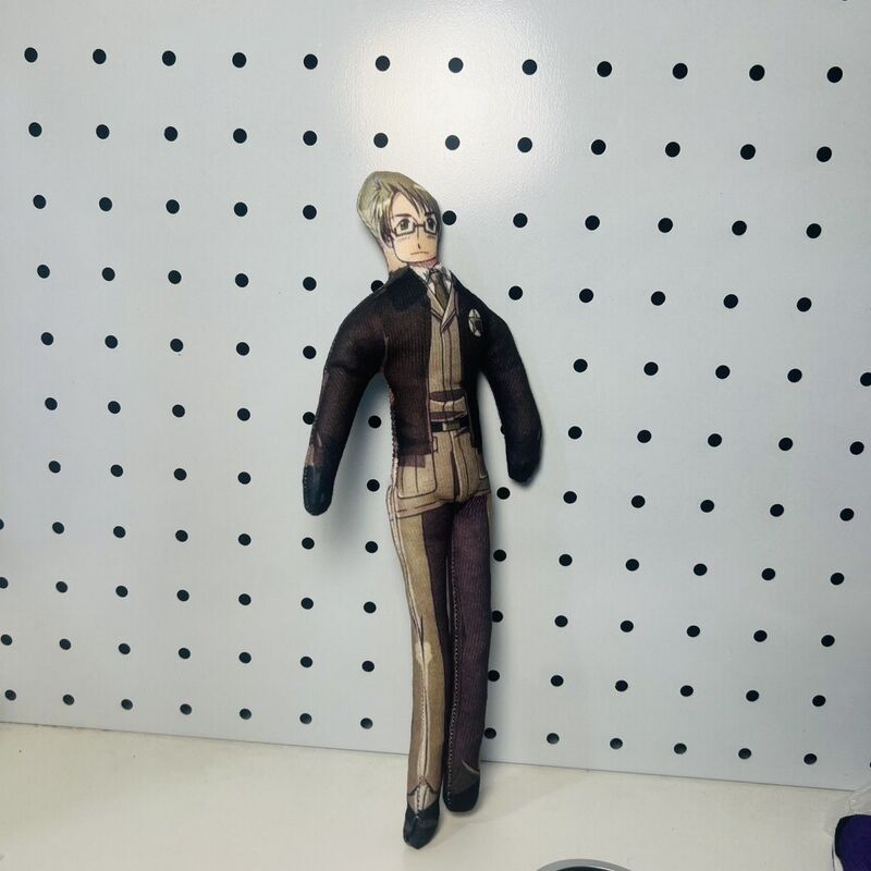 Hetalia Alfred Dry-Stuffed Mouse with Separate Hands and Feet, Limbs with Skeleton, Can Be Freely Shaped, Abstract Doll