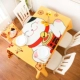 Lucky Cát vải khăn trải bàn bằng vải bông phim hoạt hình nhà bìa vải trải bàn phòng khách hình chữ nhật tủ bảng phong tục Nhật Bản - Khăn trải bàn khăn ăn khách sạn