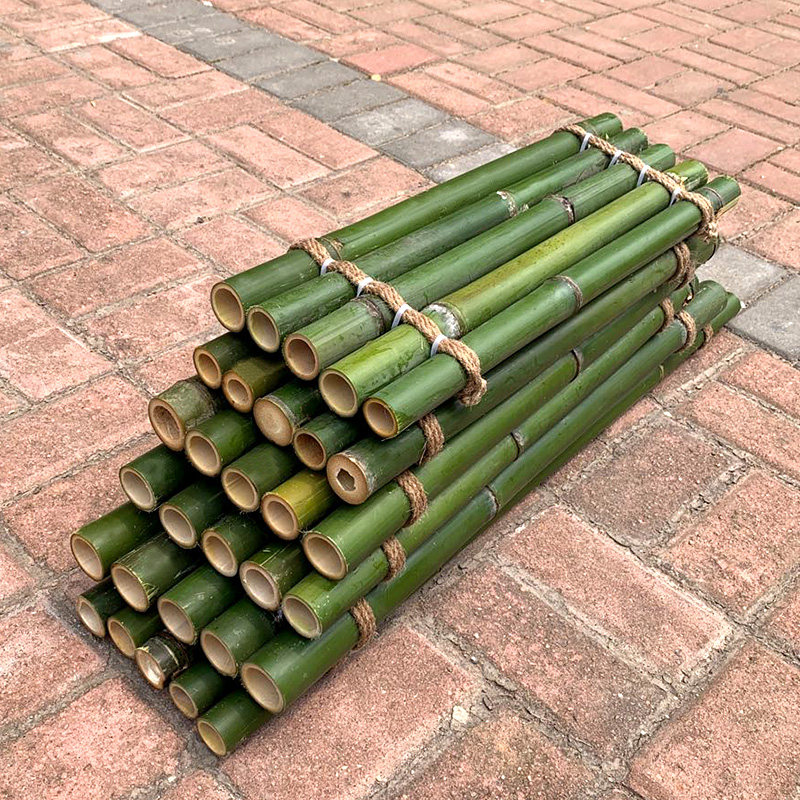 Bamboo-art flowing water pendulum pieces bamboo strips bamboo cushion accessories bamboo bamboo pole decoration swinging accessories wild bamboo row racks handmade