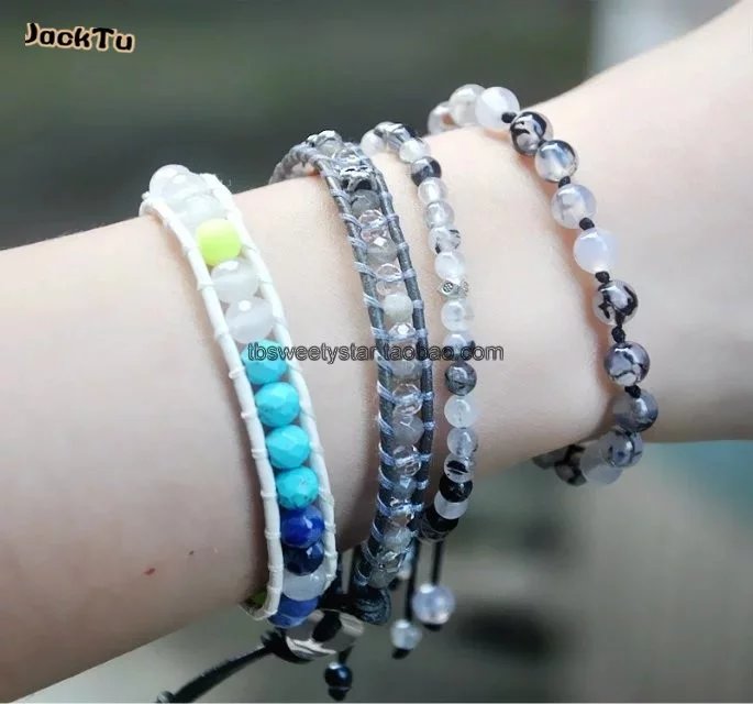 Trường học phụ trợ tóc hoa pha lê vòng hoa đơn cho nam và nữ áp dụng mặt dây chuyền có thể được trao đổi mô hình cặp đôi vòng tay nữ vàng 18k