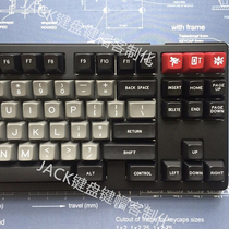  (JACK Keyboard Keycaps Customized)SP SA Mechanical keyboard Keycaps Round5 Black Gray R5(Sold out)