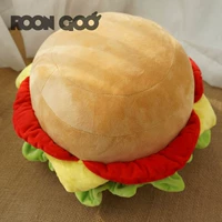 Velvet Ancient Burger Gối Hamburger Bánh mì Đồ chơi sang trọng Gối Đệm Xe Đệm Trang Trí Nhà - Đồ chơi mềm cà rốt bông