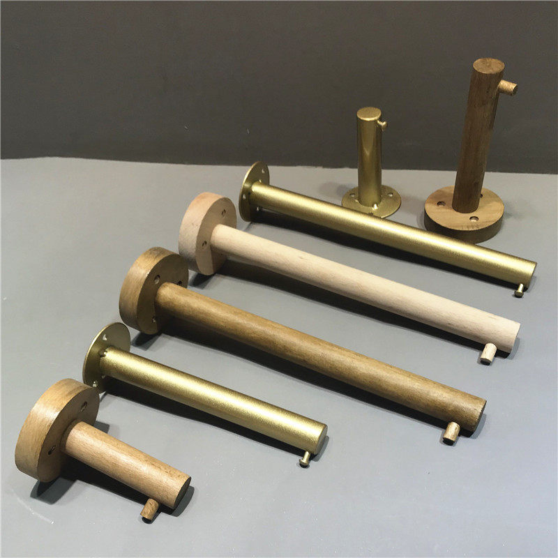 Clothing store hook nano gold wall hanging coat hook long hook children's wear store single hook display stand women's dress wall hook