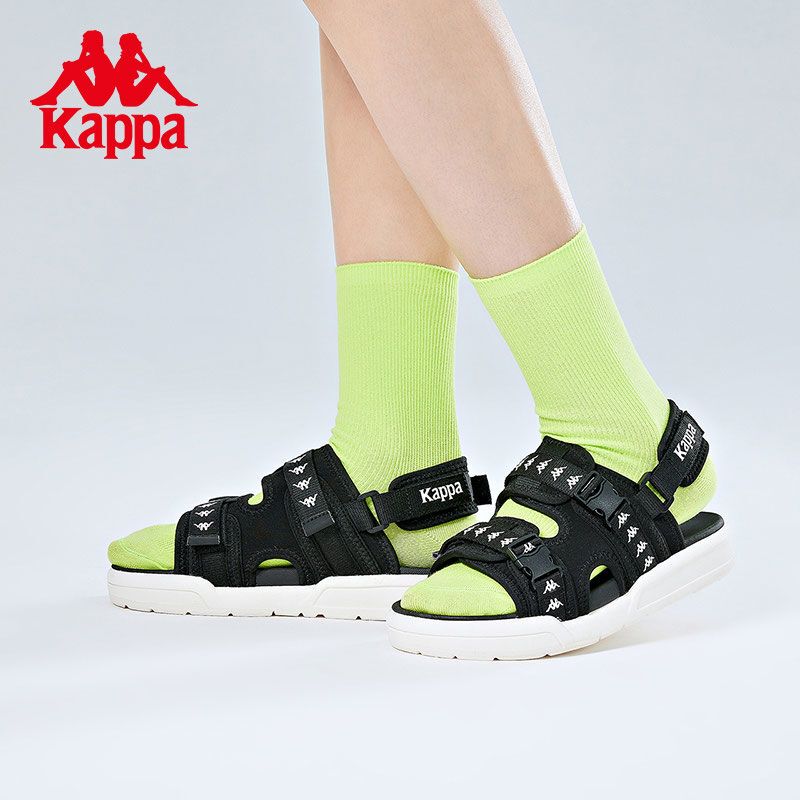 Kappa Kappa Striped Logo Sandals Summer Couple Outdoor Beach Sandals for Men and Women with a Soft Feel Like Stepping on Poop K0Dx5Ll01D Kappa Kappa Striped Logo Sandals Summer Couple Outdoor Beach Sandals for Men and Women with a Soft Feel Like Stepping on Poop K0Dx5Ll01D