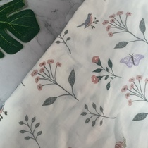 Foreign trade original single layer printed gauze baby gauze four seasons universal newborn bag single 120*120