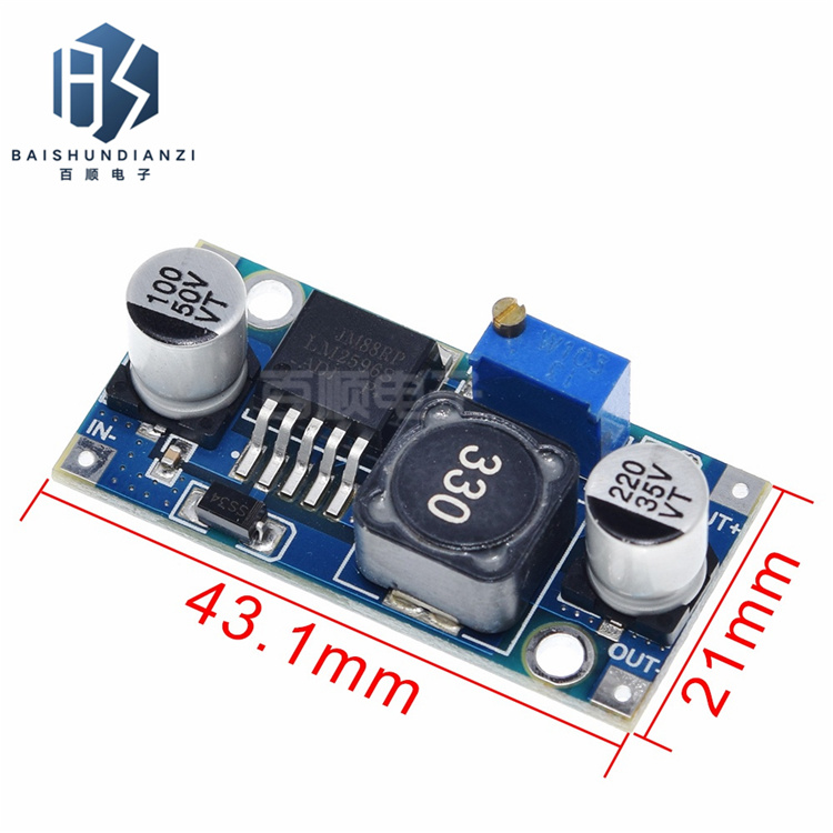 LM2596S DC-DC Pressure Power Module BUCK 3A Adjustable Voltage Regulation Ultra LM2576