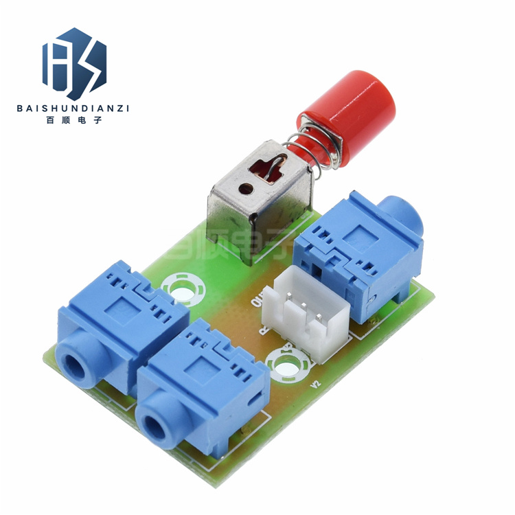 XH-M371 Audio Switching Module 3 5 Audio 2-1 Exit Switch Board Audio Socket Switch
