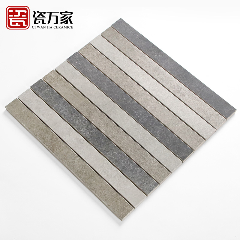 Nordic industrial Feng Shui Marl threshold stone Balcony door stone Handmade tile cement brick with waist line skirting board