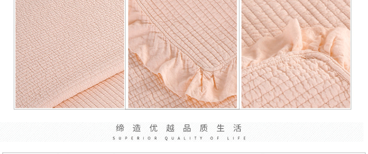 giường bằng vải bông quilting cát bao gồm một gia đình bốn ba mảnh chăn bông được tấm trượt trơn dày bông - Trải giường ga giuong dep